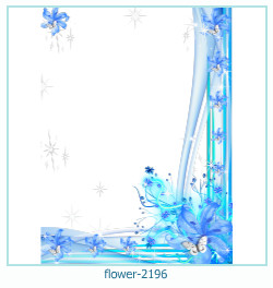 flower photo frame 2196