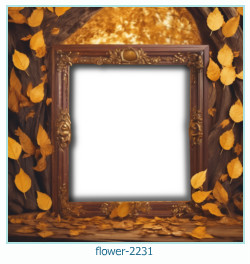 flower photo frame 2231